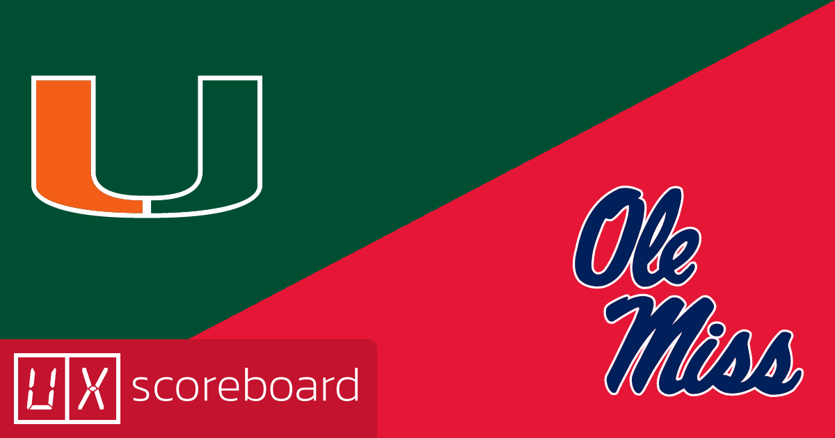 Miami Hurricanes vs Ole Miss Rebels game highlights