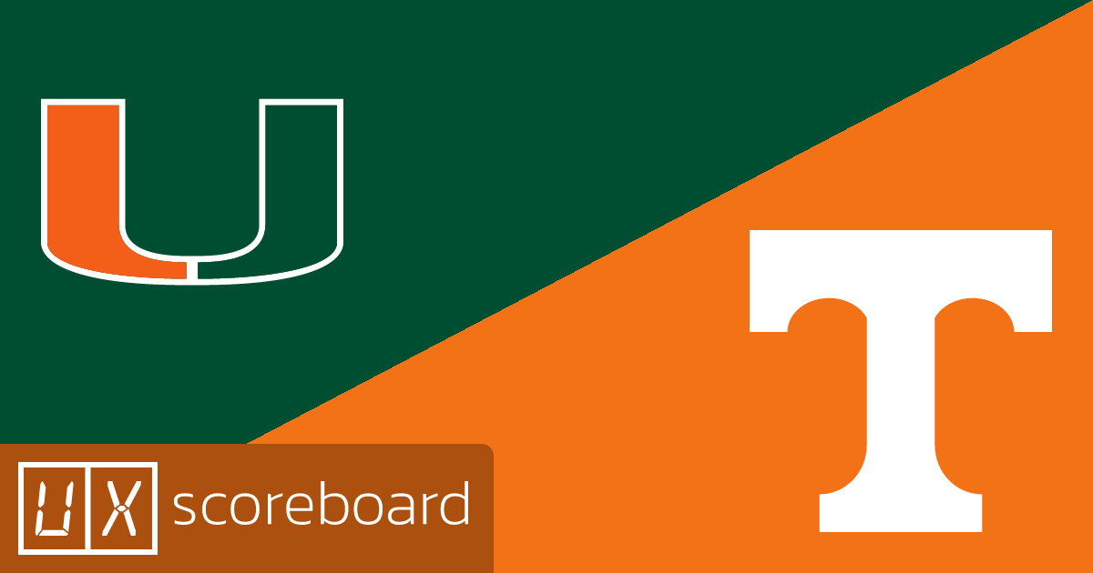 Miami Hurricanes vs Tennessee Volunteers game highlights