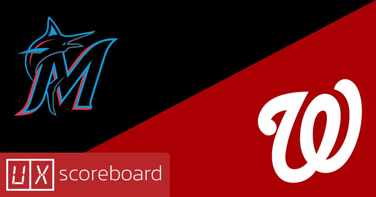 Miami Marlins vs Washington Nationals game highlights