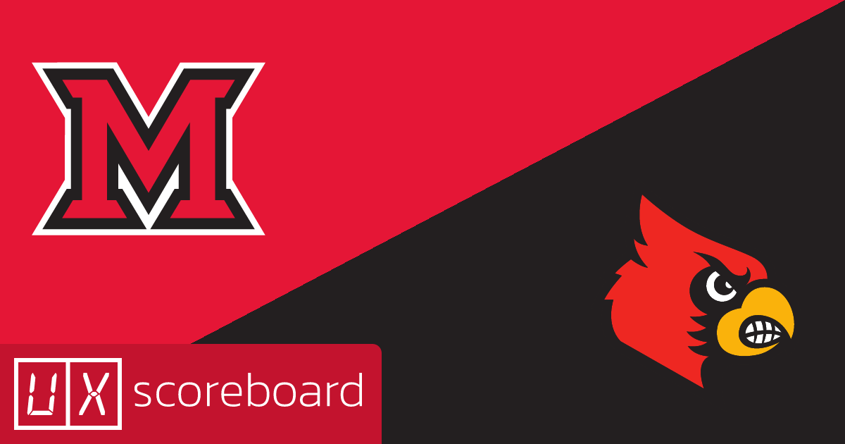 Miami (OH) Redhawks vs Louisville Cardinals game highlights