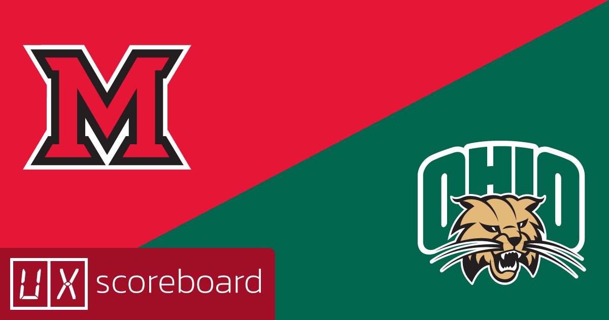 Miami (OH) Redhawks vs Ohio Bobcats game highlights