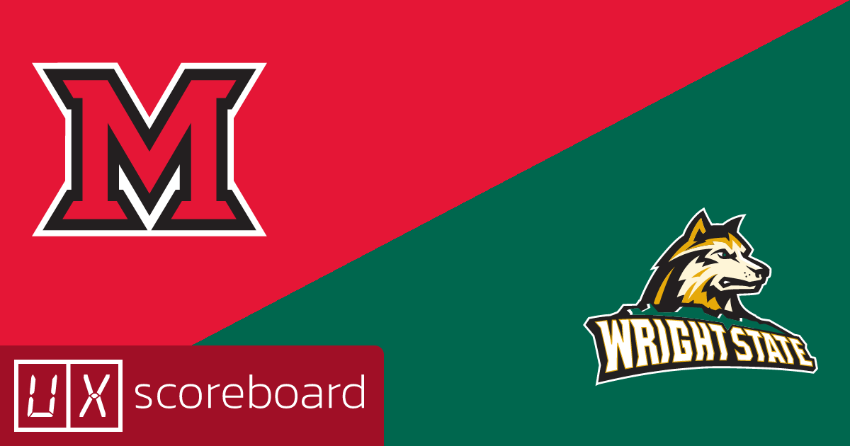 Miami (OH) Redhawks vs Wright State Raiders game highlights