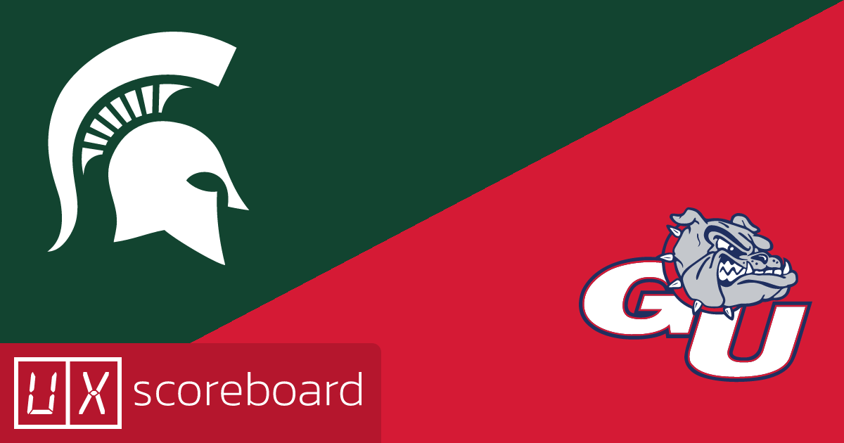 Michigan State Spartans vs Gonzaga Bulldogs game highlights