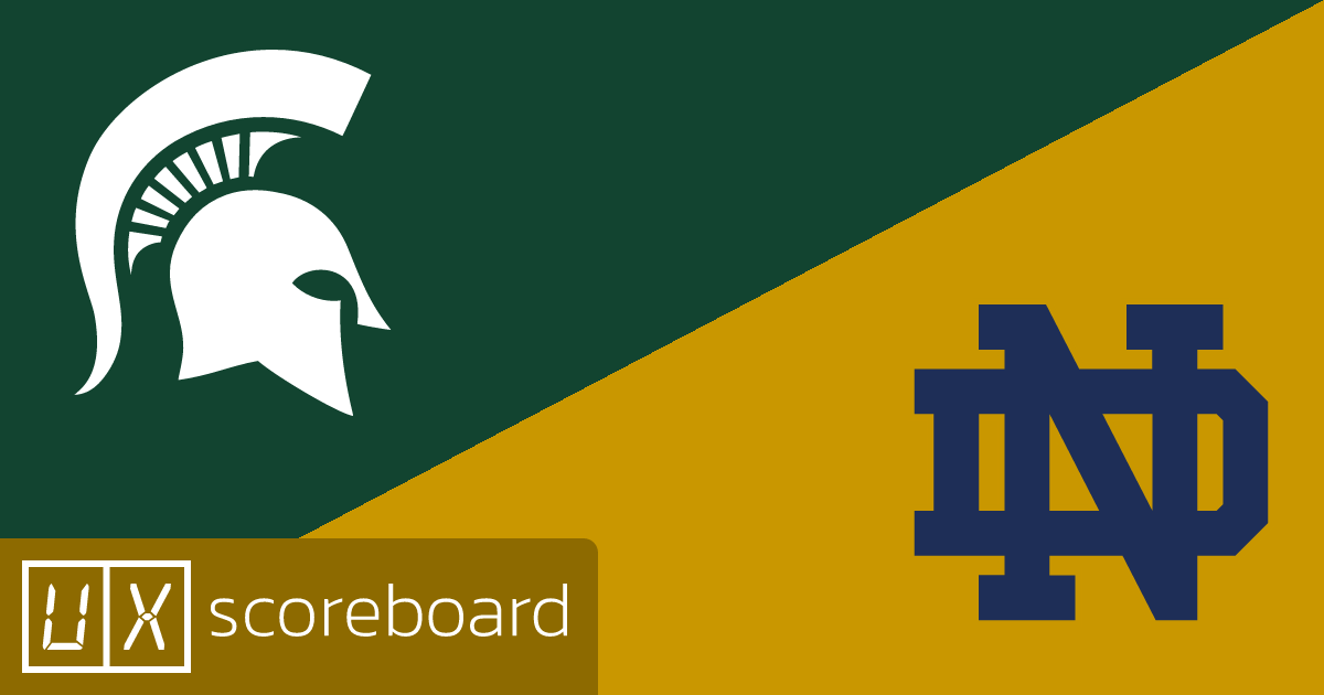 Michigan State Spartans vs Notre Dame Fighting Irish game highlights