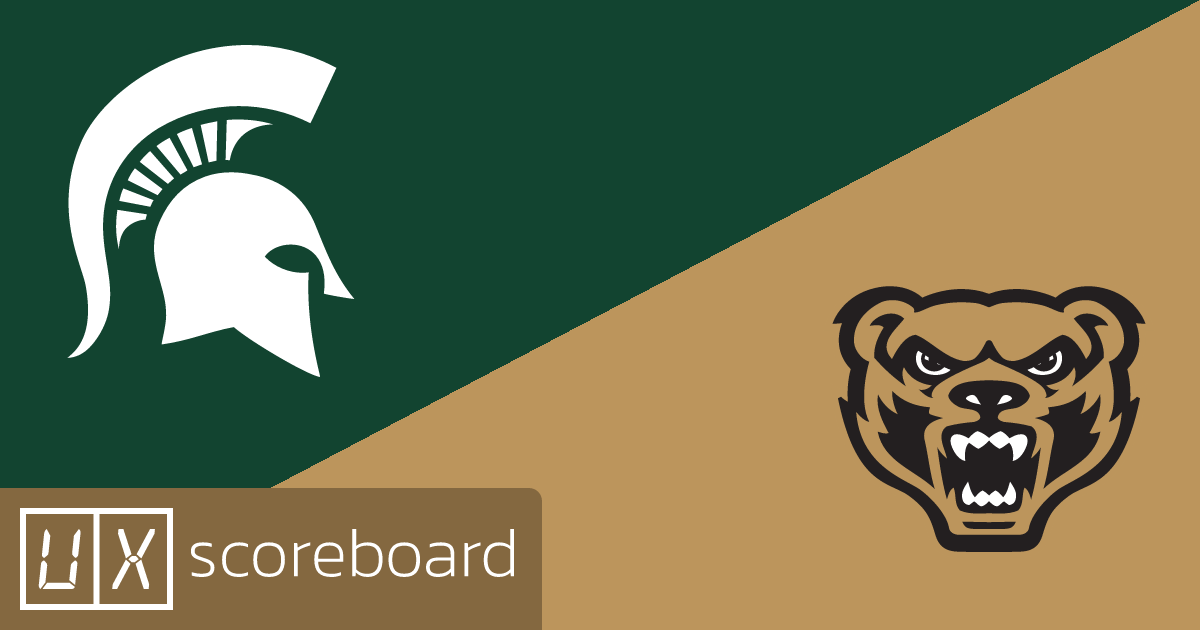 Michigan State Spartans vs Oakland Golden Grizzlies game highlights