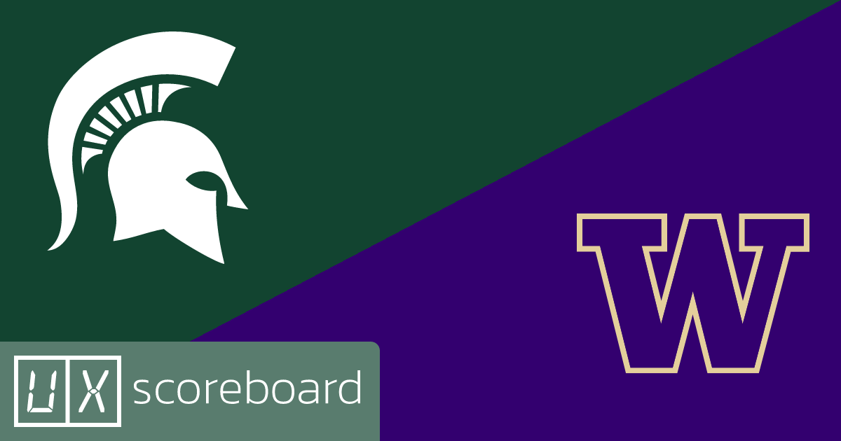 Michigan State Spartans vs Washington Huskies game highlights