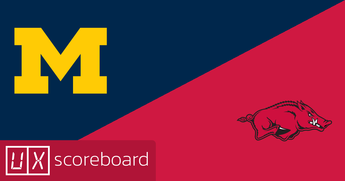 Michigan Wolverines vs Arkansas Razorbacks game highlights