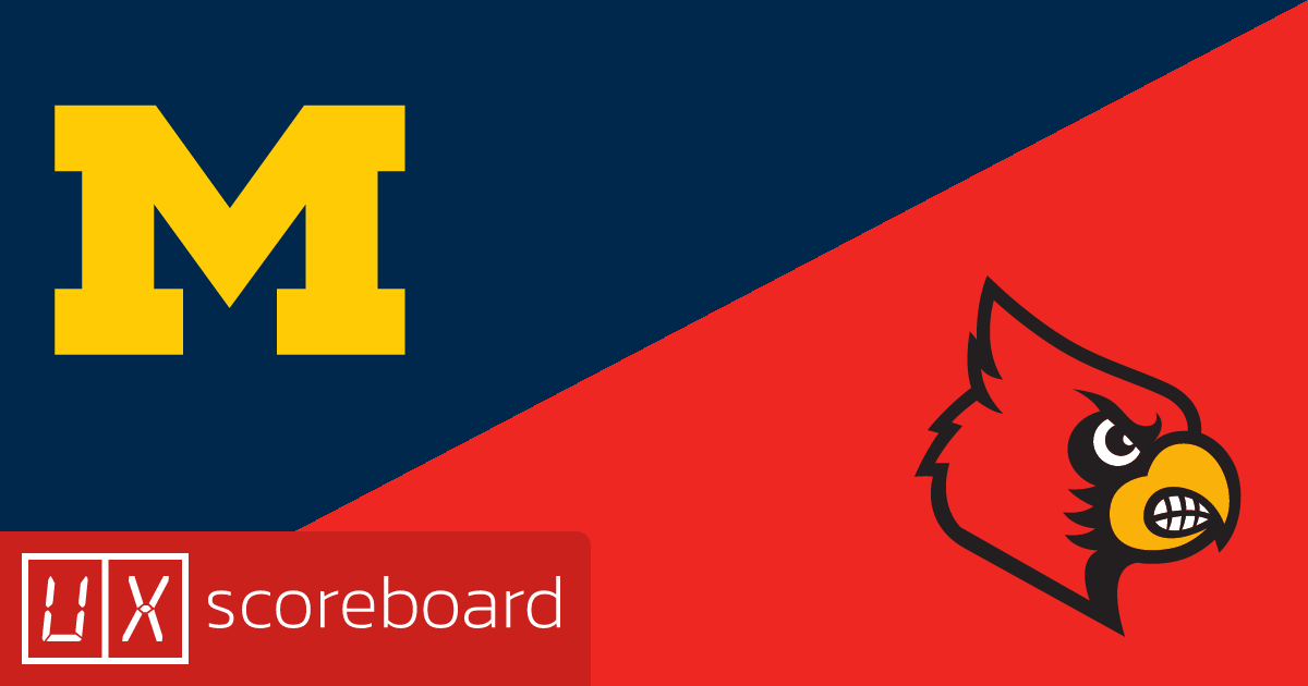Michigan Wolverines vs Louisville Cardinals game highlights