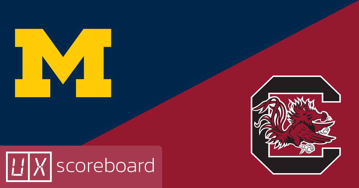 Michigan Wolverines vs South Carolina Gamecocks game highlights