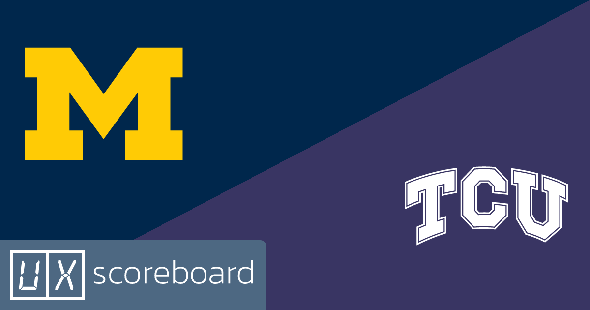 Michigan Wolverines vs TCU Horned Frogs game highlights