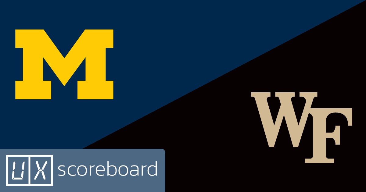 Michigan Wolverines vs Wake Forest Demon Deacons game highlights