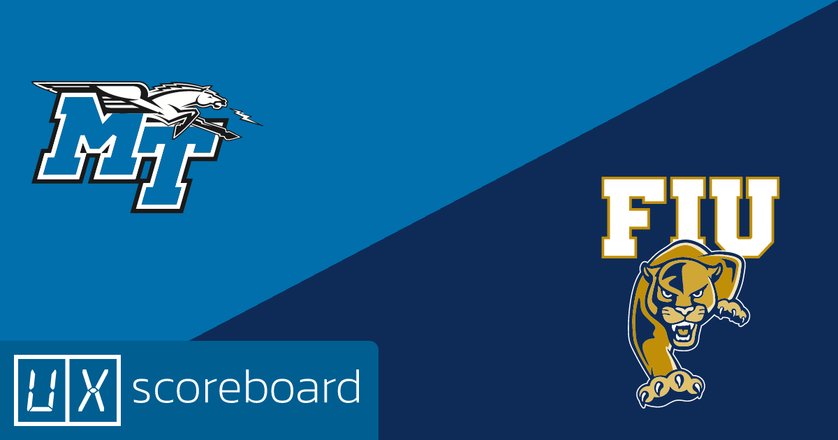Middle Tennessee Blue Raiders vs Florida International Panthers game highlights