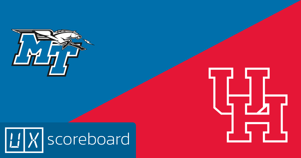 Middle Tennessee Blue Raiders vs Houston Cougars game highlights