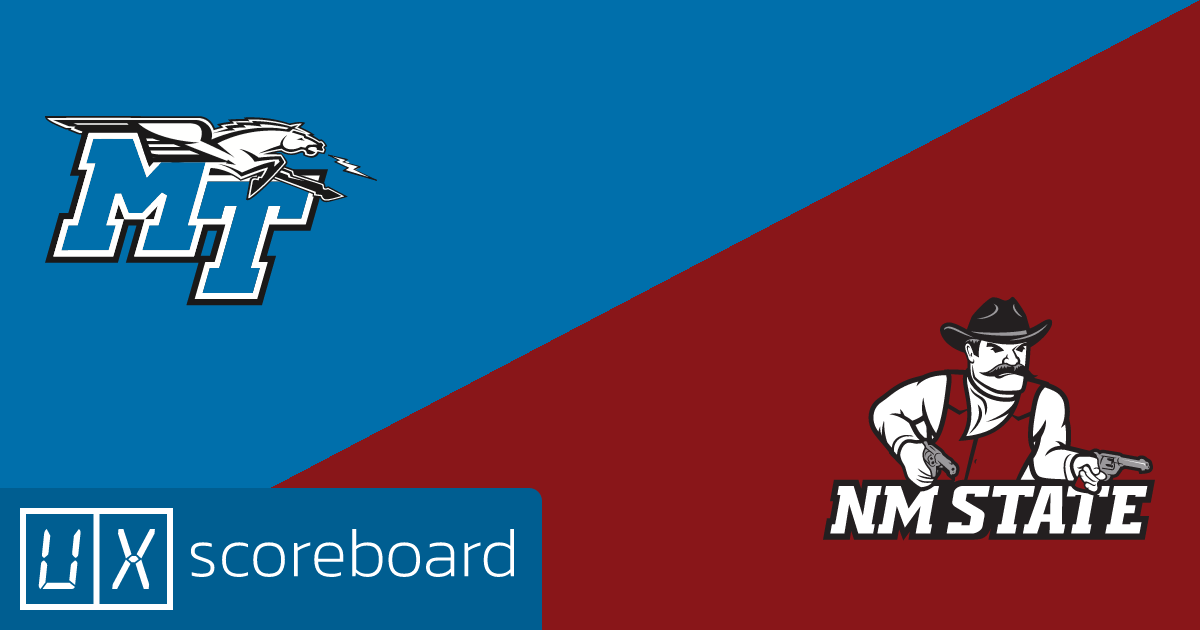 Middle Tennessee Blue Raiders vs New Mexico State Aggies game highlights