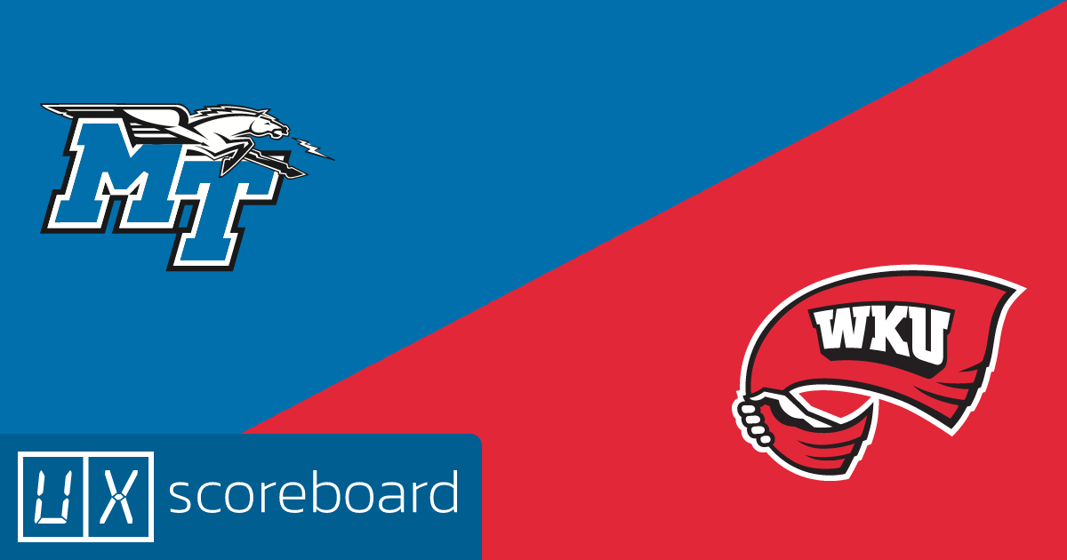 Middle Tennessee Blue Raiders vs Western Kentucky Hilltoppers game highlights