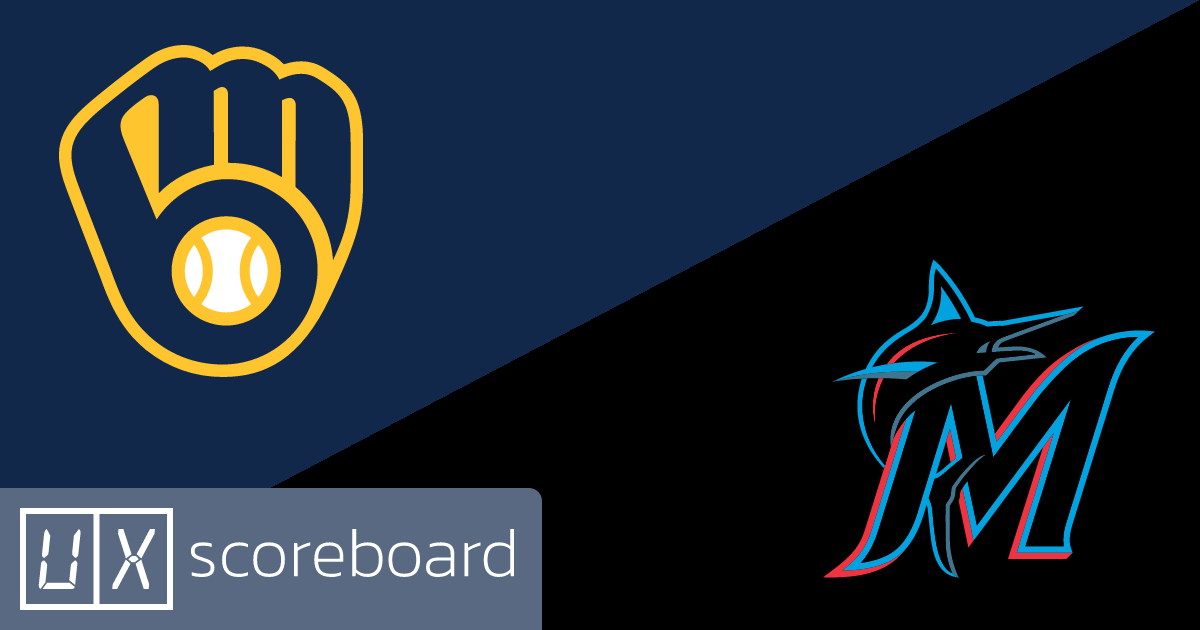 Milwaukee Brewers vs Miami Marlins game highlights