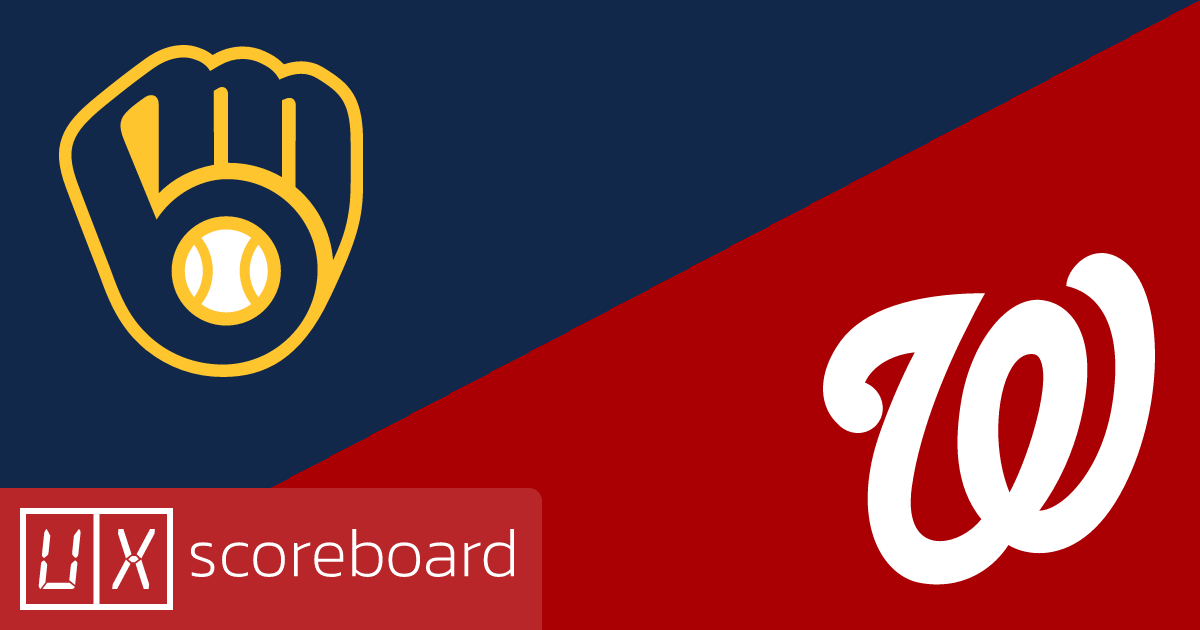 Milwaukee Brewers vs Washington Nationals game highlights