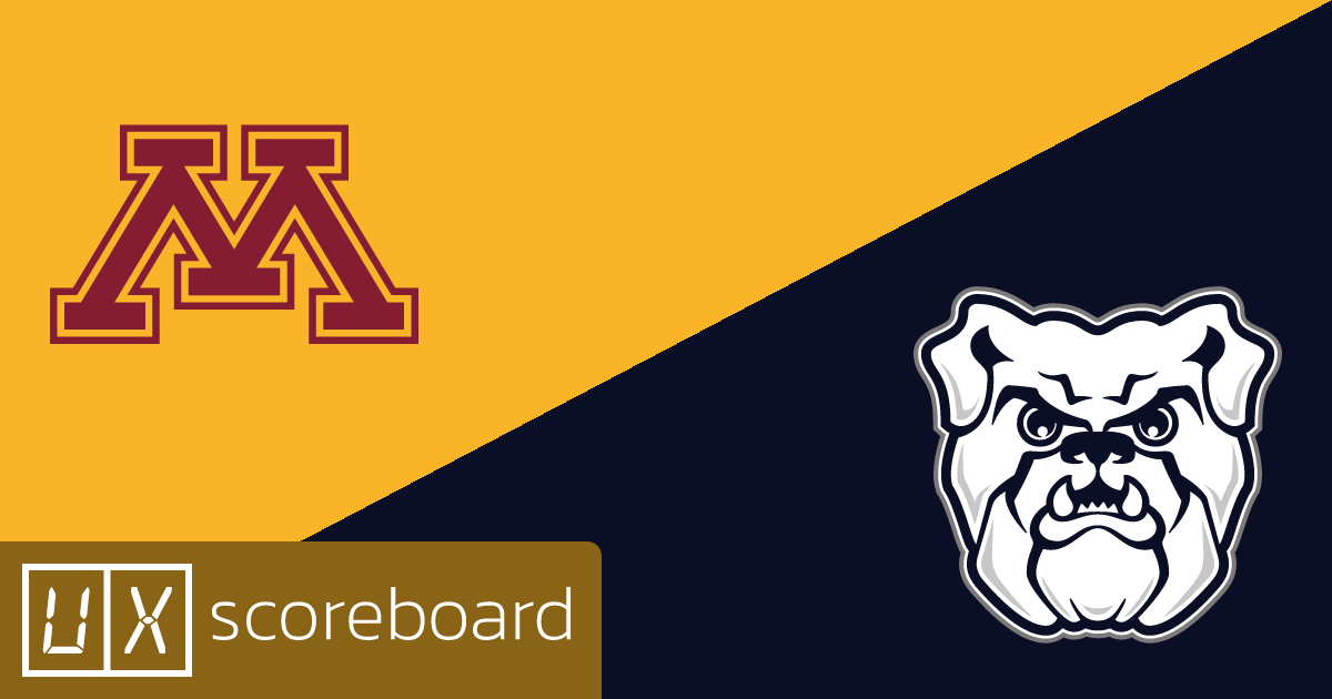 Minnesota Golden Gophers vs Butler Bulldogs game highlights