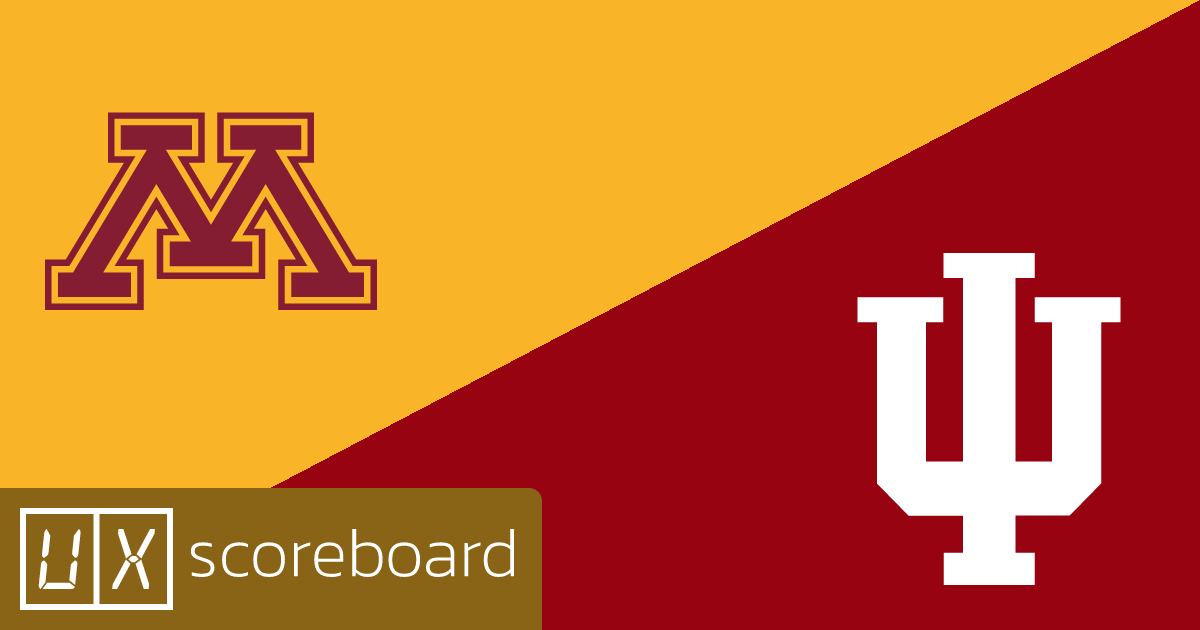 Minnesota Golden Gophers vs Indiana Hoosiers game highlights