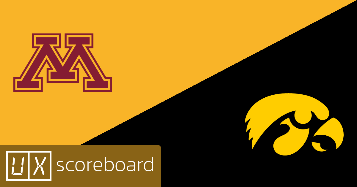 Minnesota Golden Gophers vs Iowa Hawkeyes game highlights