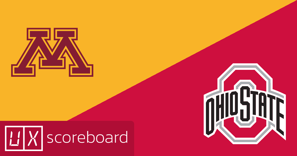 Minnesota Golden Gophers vs Ohio State Buckeyes game highlights
