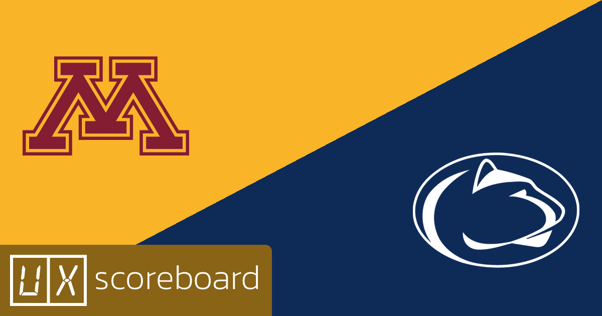 Minnesota Golden Gophers vs Penn State Nittany Lions game highlights