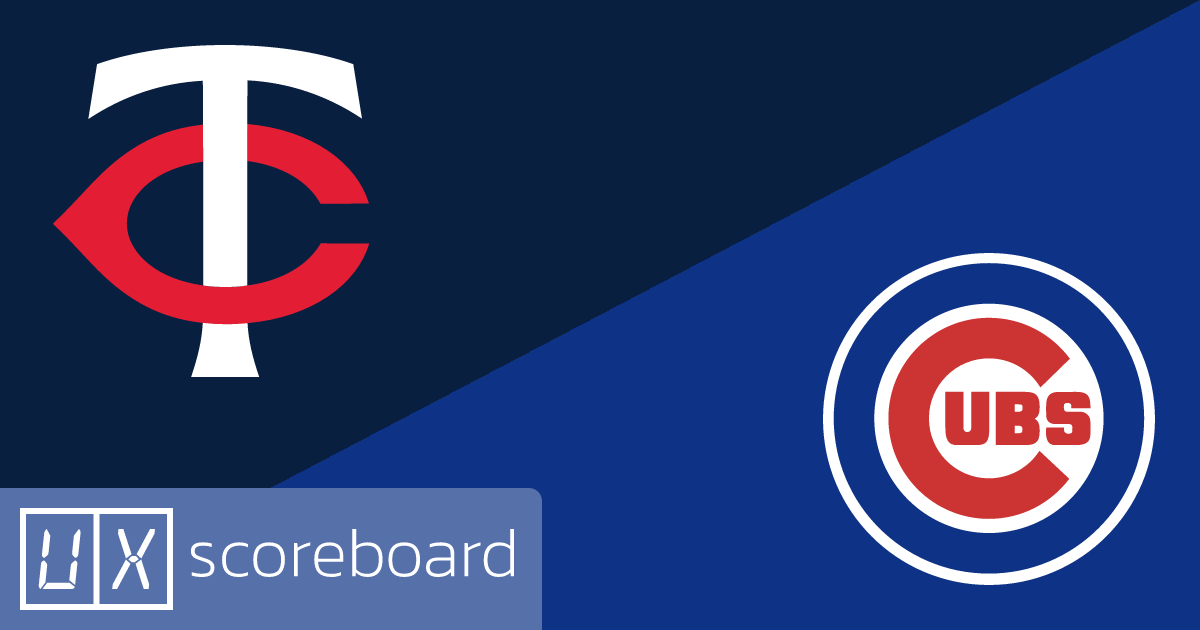 Minnesota Twins vs Chicago Cubs game highlights
