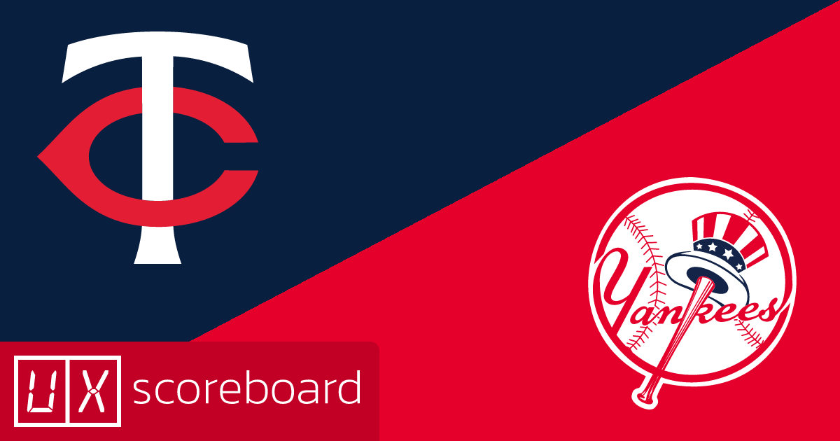 Minnesota Twins vs New York Yankees game highlights