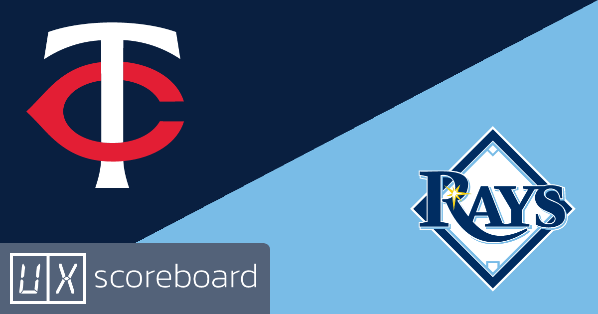 Minnesota Twins vs Tampa Bay Rays game highlights