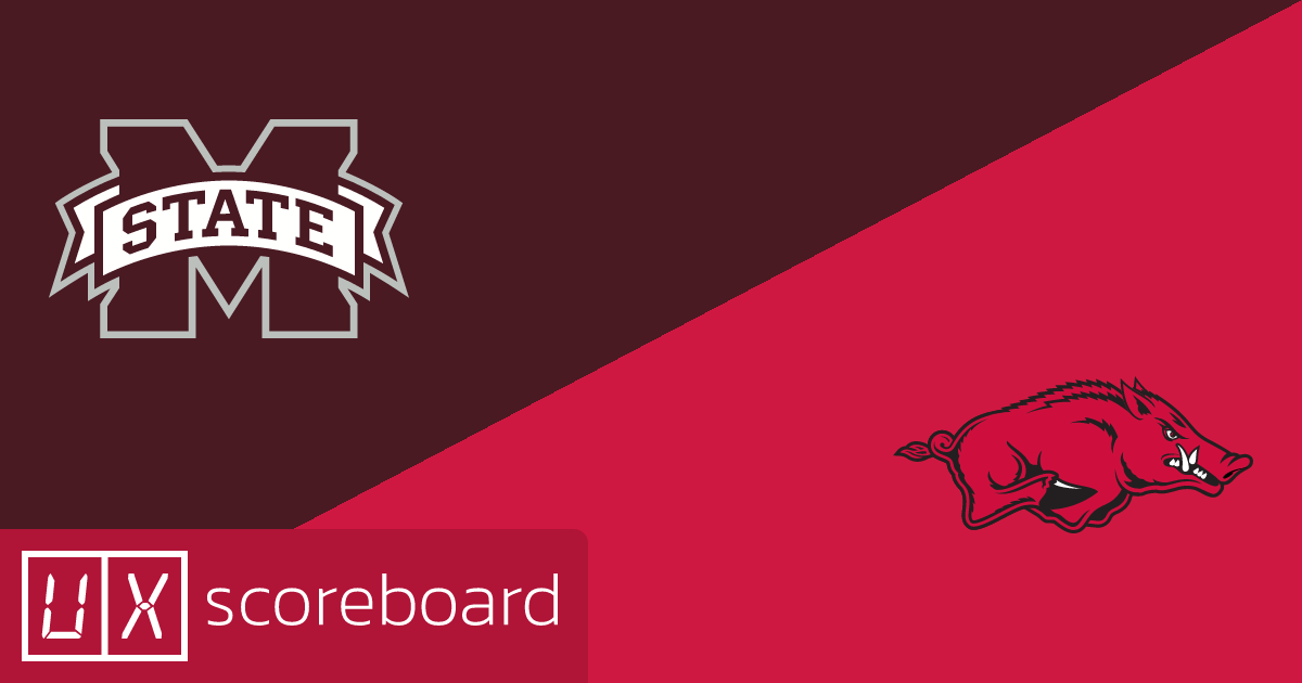 Mississippi State Bulldogs vs Arkansas Razorbacks game highlights