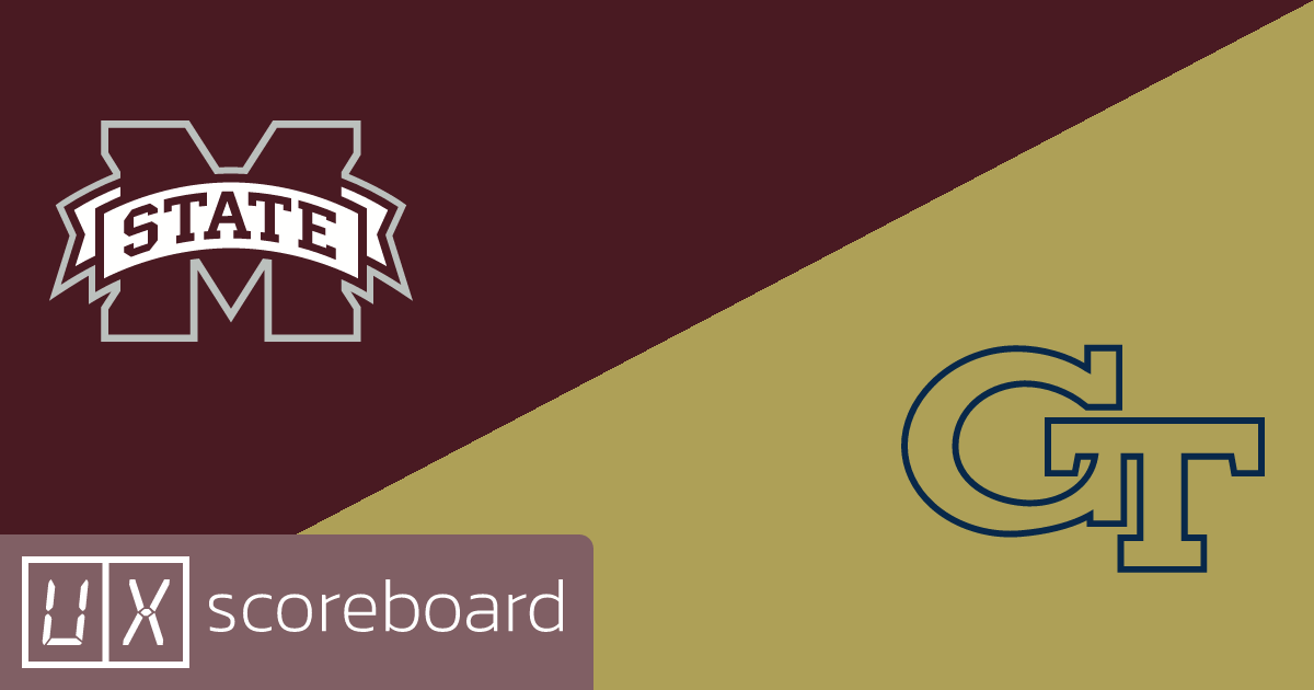 Mississippi State Bulldogs vs Georgia Tech Yellow Jackets game highlights