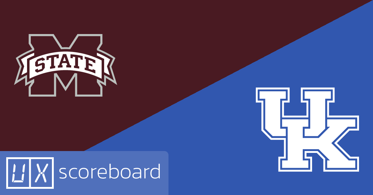 Mississippi State Bulldogs vs Kentucky Wildcats game highlights