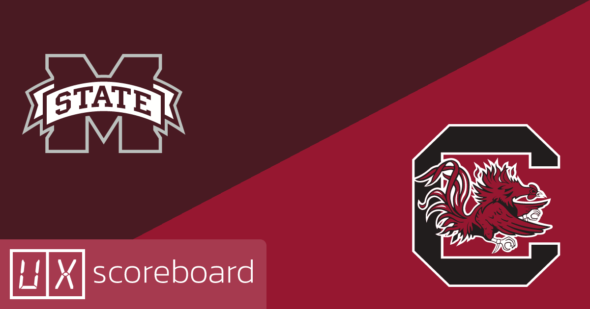Mississippi State Bulldogs vs South Carolina Gamecocks game highlights