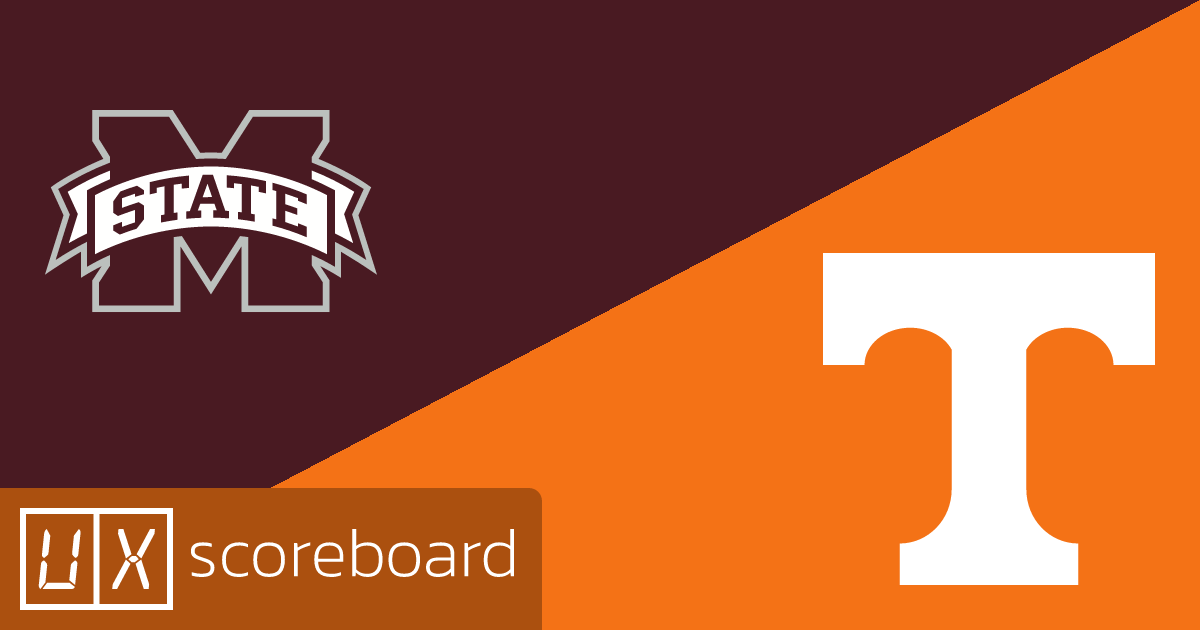 Mississippi State Bulldogs vs Tennessee Volunteers game highlights