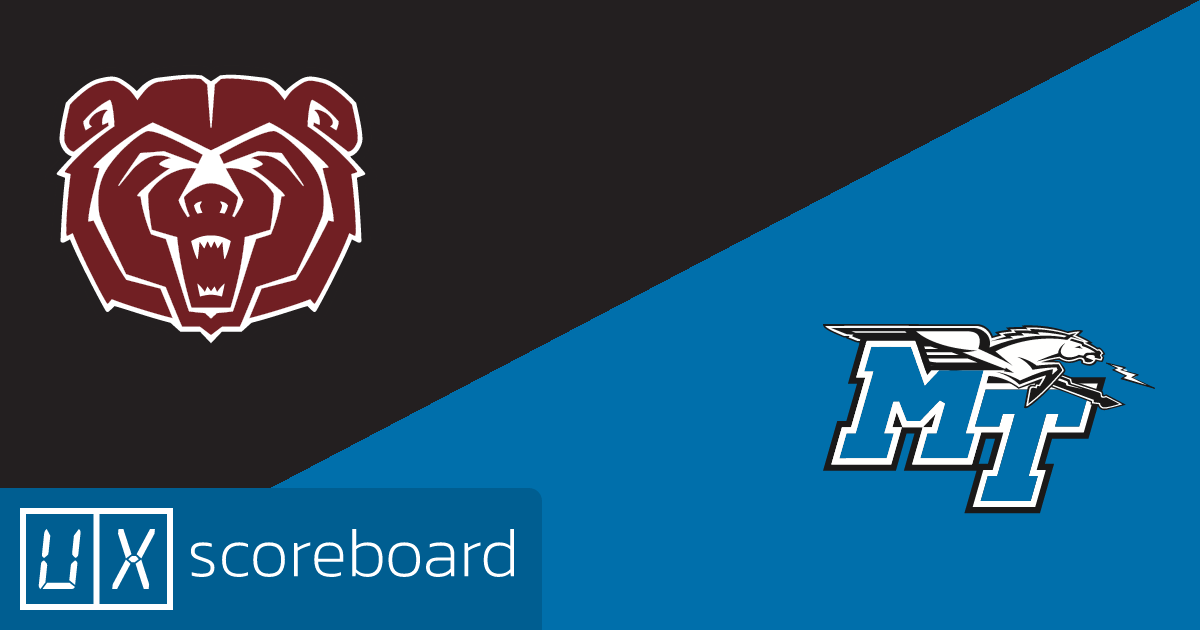 Missouri State Bears vs Middle Tennessee Blue Raiders game highlights