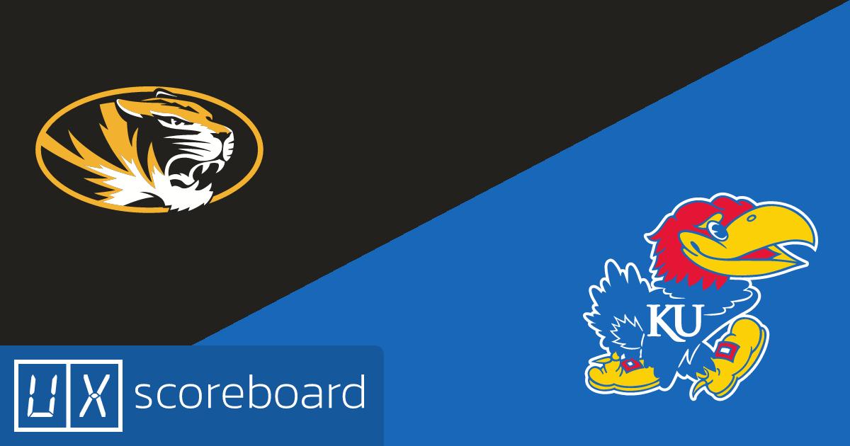 Missouri Tigers vs Kansas Jayhawks game highlights