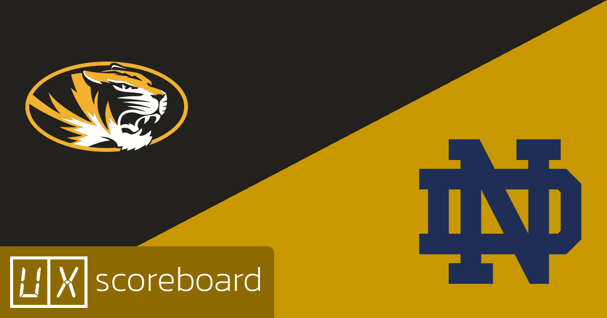 Missouri Tigers vs Notre Dame Fighting Irish game highlights