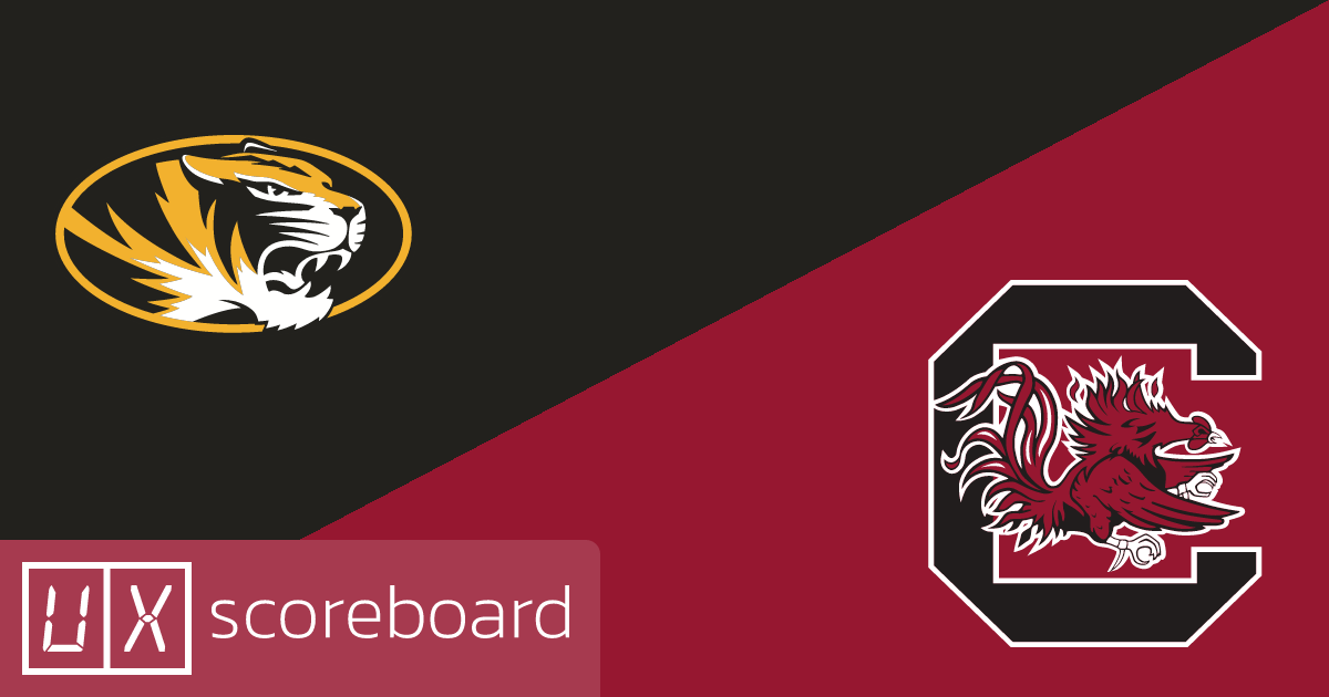Missouri Tigers vs South Carolina Gamecocks game highlights