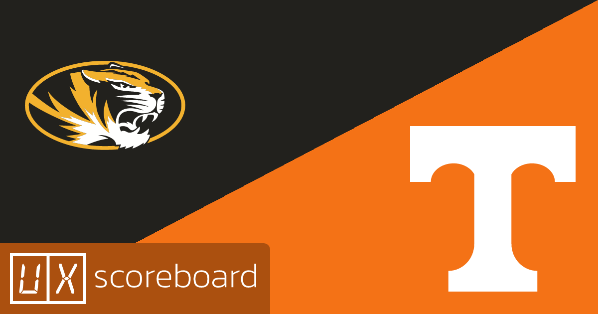 Missouri Tigers vs Tennessee Volunteers game highlights