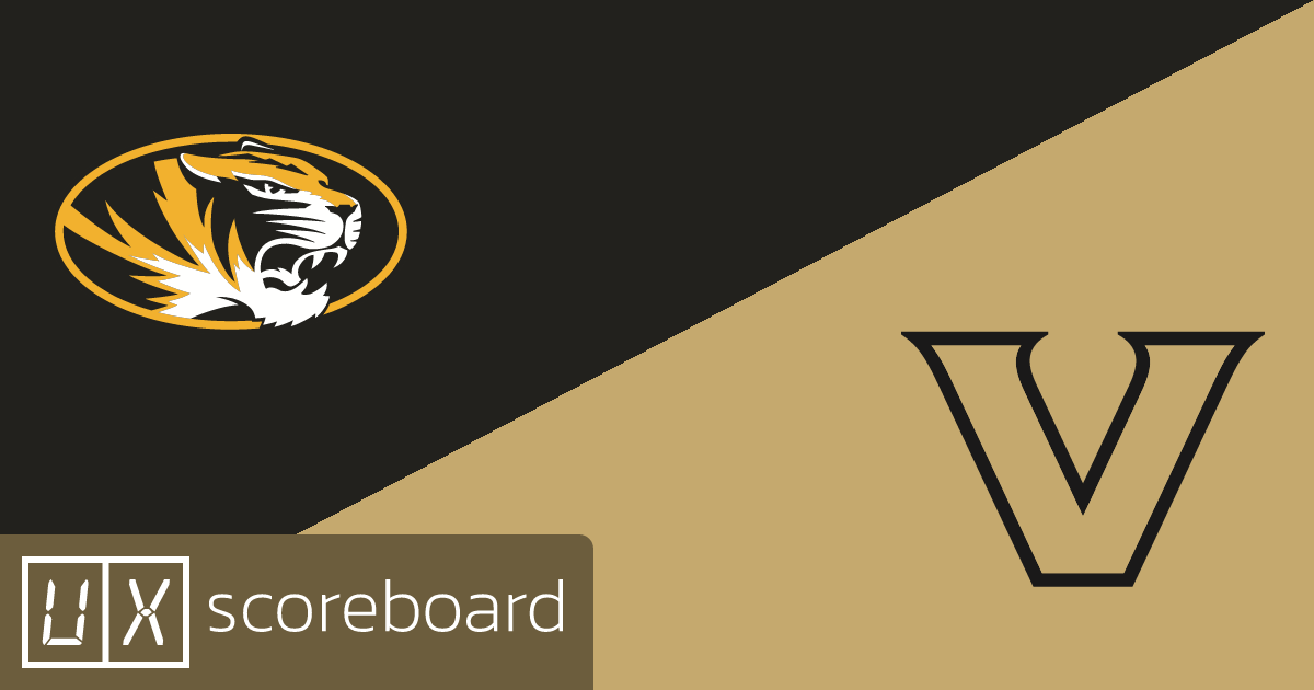 Missouri Tigers vs Vanderbilt Commodores game highlights