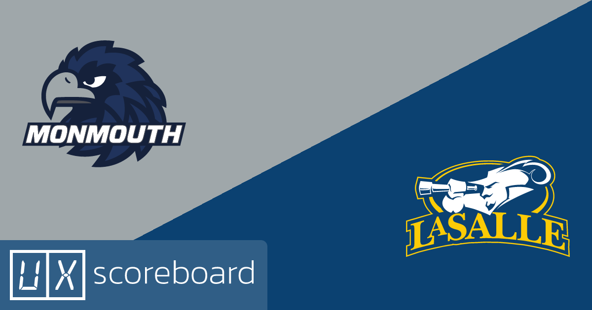 Monmouth Hawks vs La Salle Explorers game highlights