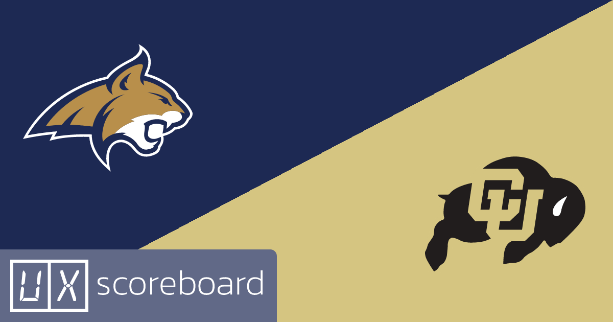 Montana State Bobcats vs Colorado Buffaloes game highlights