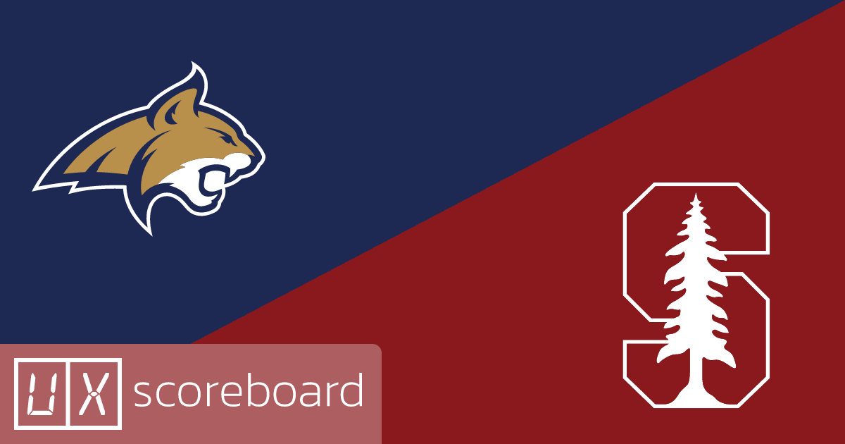 Montana State Bobcats vs Stanford Cardinal game highlights