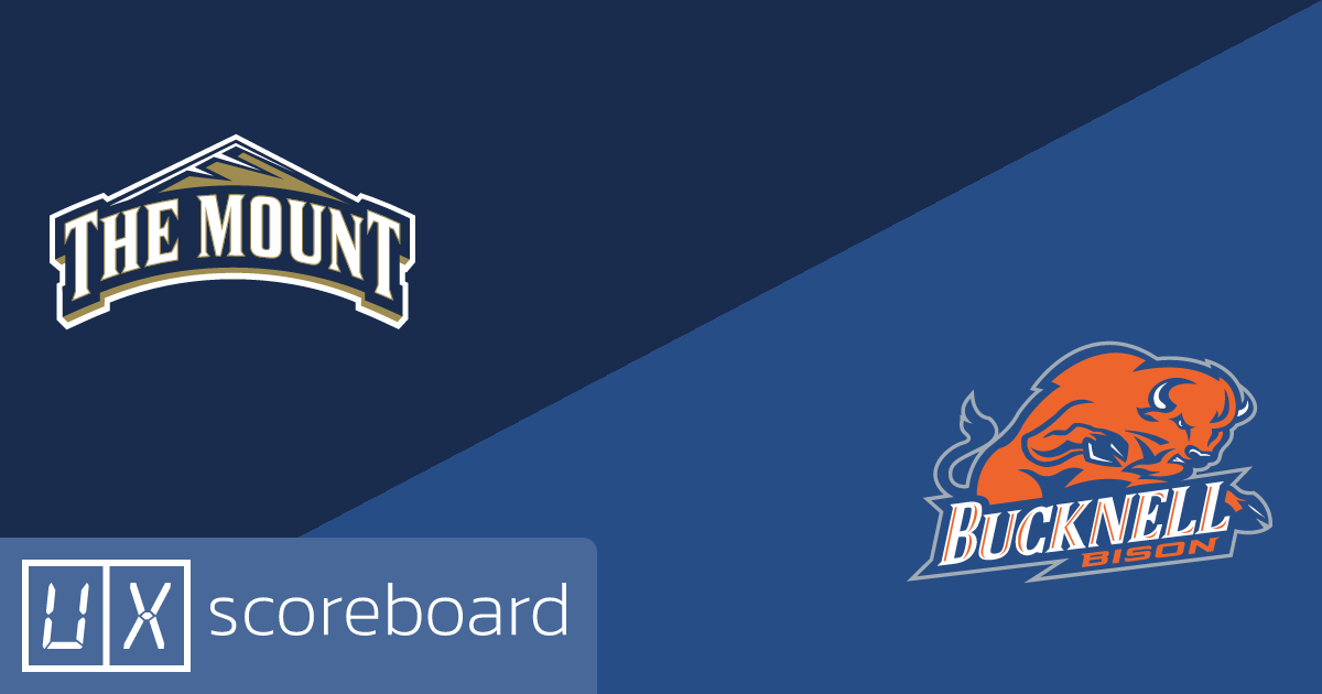 Mount St. Mary's Mountaineers vs Bucknell Bison game highlights