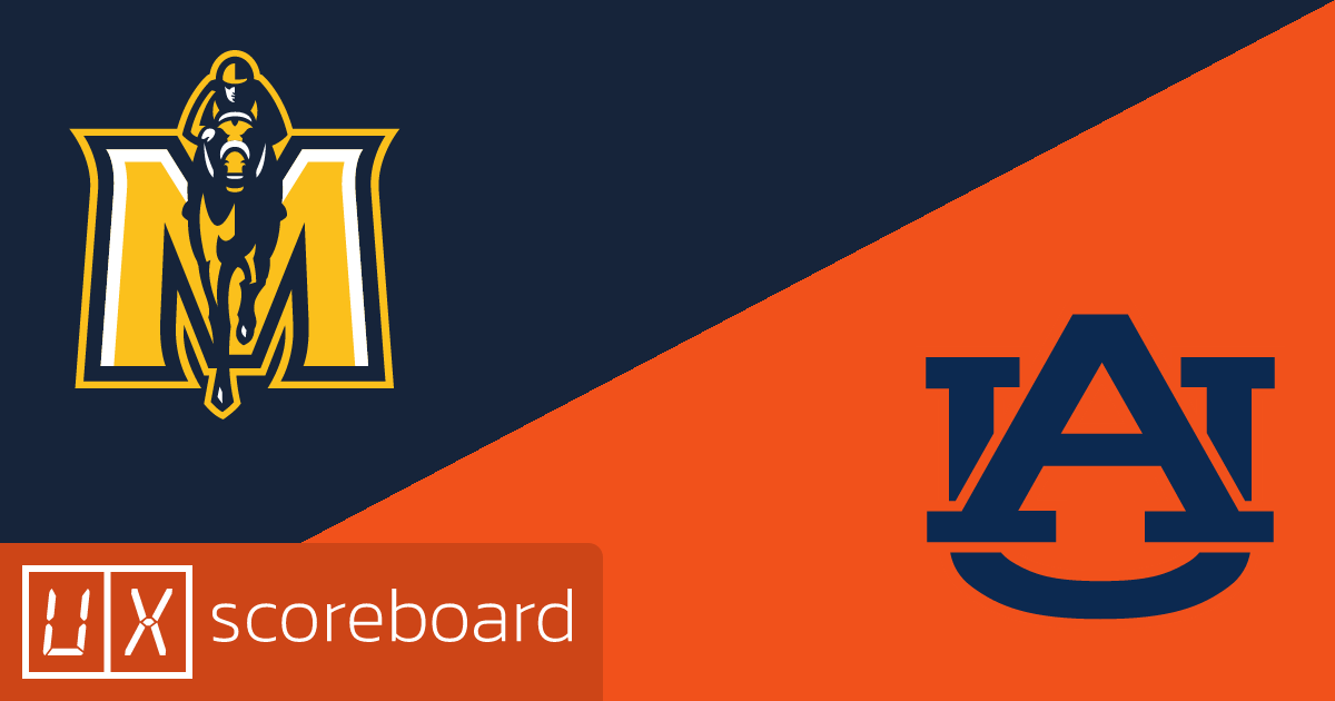 Murray State Racers vs Auburn Tigers game highlights