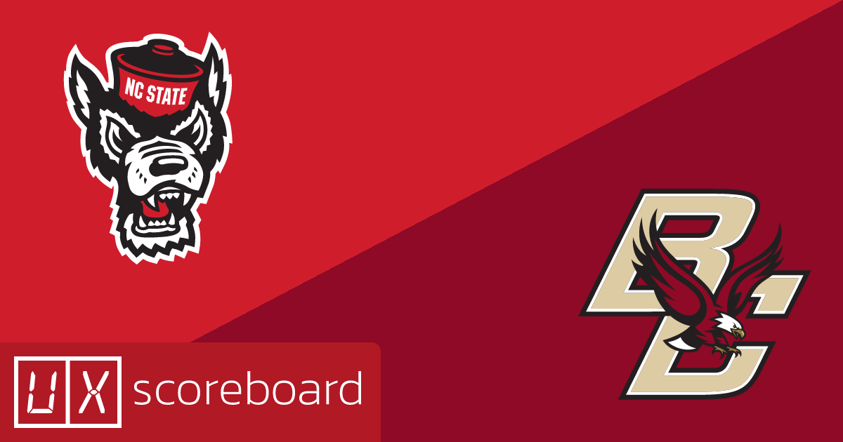 NC State Wolfpack vs Boston College Eagles game highlights