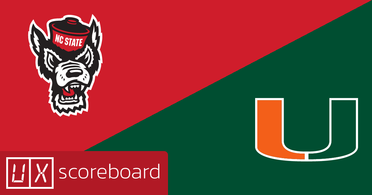 NC State Wolfpack vs Miami Hurricanes game highlights