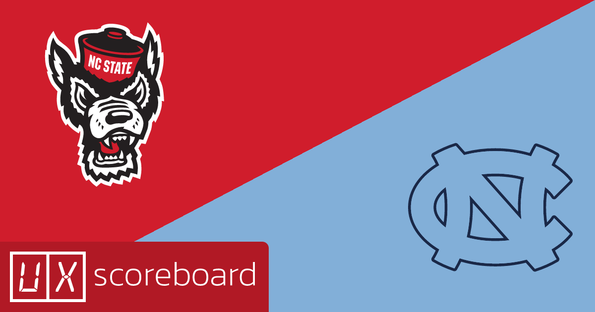 NC State Wolfpack vs North Carolina Tar Heels game highlights