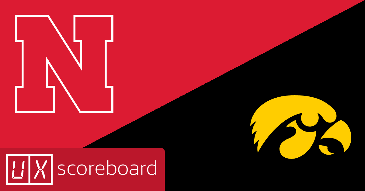Nebraska Cornhuskers vs Iowa Hawkeyes game highlights