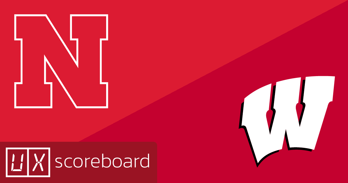Nebraska Cornhuskers vs Wisconsin Badgers game highlights